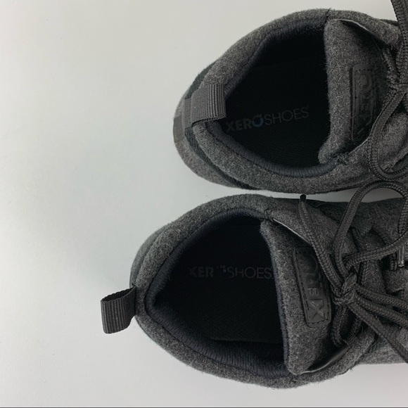 Xero Shoes Pacifica Sneakers Gray Wool Blend Lace Up Natural Comfort Men’s 8.5 - Picture 9 of 11